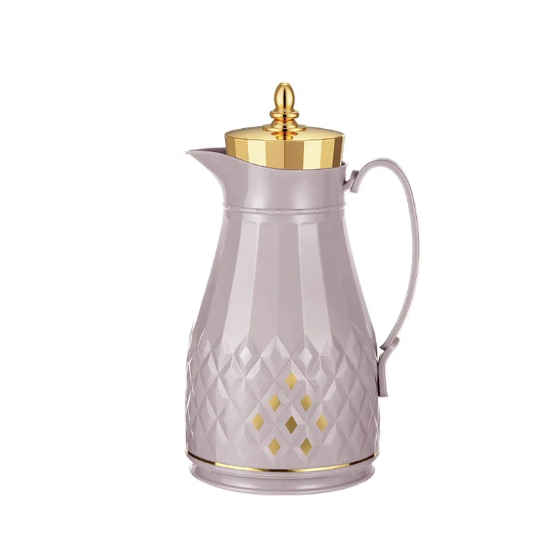 SUNLIFE 100% PATENT Design Thermo Jug 1.0L High Quality Glass Refill Inside Arabian Coffee Pot