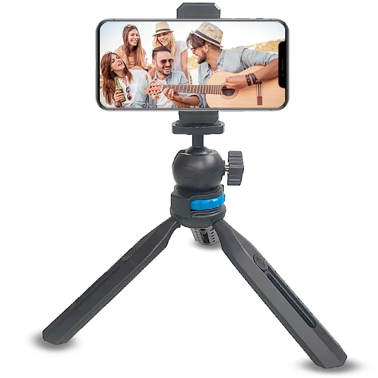 
New Design Stable Table Stand Smartphone Desktop Mini Tripod With Adjustable Height Mobile Phone 