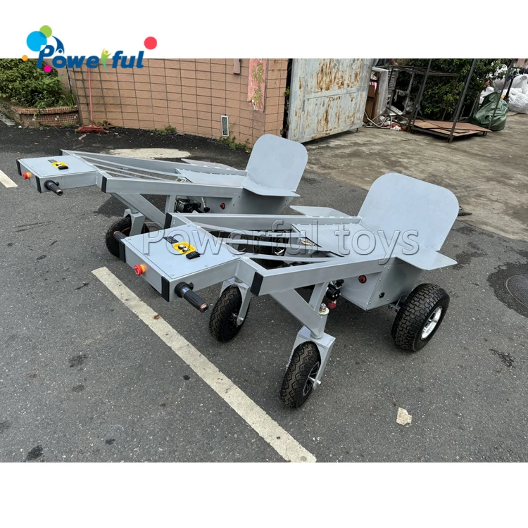 Heavy Duty Hand Truck Electric Dolly For Inflatables Movement Trailer