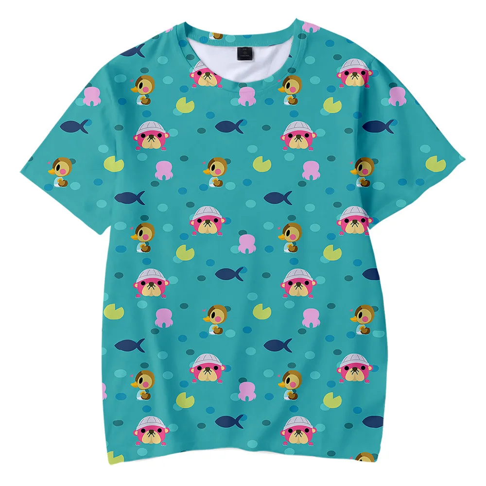 
Hot sale 3D printed Animal Crossing t shirt new Game Animal Crossing Printed design T Shirt 