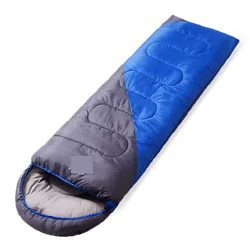 Factory direct wholesale custom outdoor envelope camping winter sleeping bag
