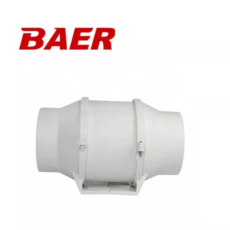 High Temperature Inline Duct Fan With Strong Energy 4 6 8 10 12 Inch For Grow Vents Ducting Blower