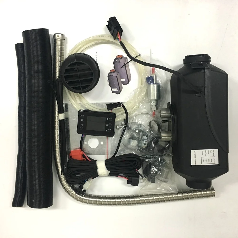 NF 5KW 12V air parking heater diesel with intelligent plateau digital timing controller for trucks boat caravans