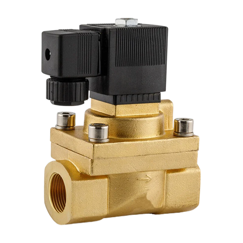 5404 Series 220V Solenoid Valve Water Air Gas Oil Steam Brass Solenoid Valve 24V High Temperature High Pressure Solenoid Valve