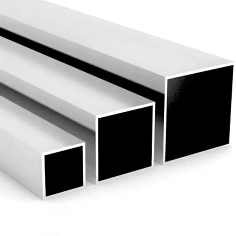 Hollow Section Aluminium Extrusion Square Tube Wholesale large diameter Aluminium Square Pipe Tube