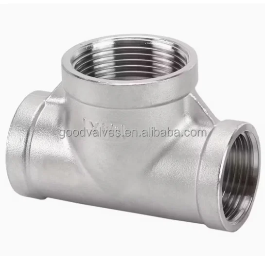 Заводская литая нержавеющая сталь SS316 NPT BSP фитинги для труб с резьбой равный тройник шланг ниппель 150 фунтов Лучшая цена