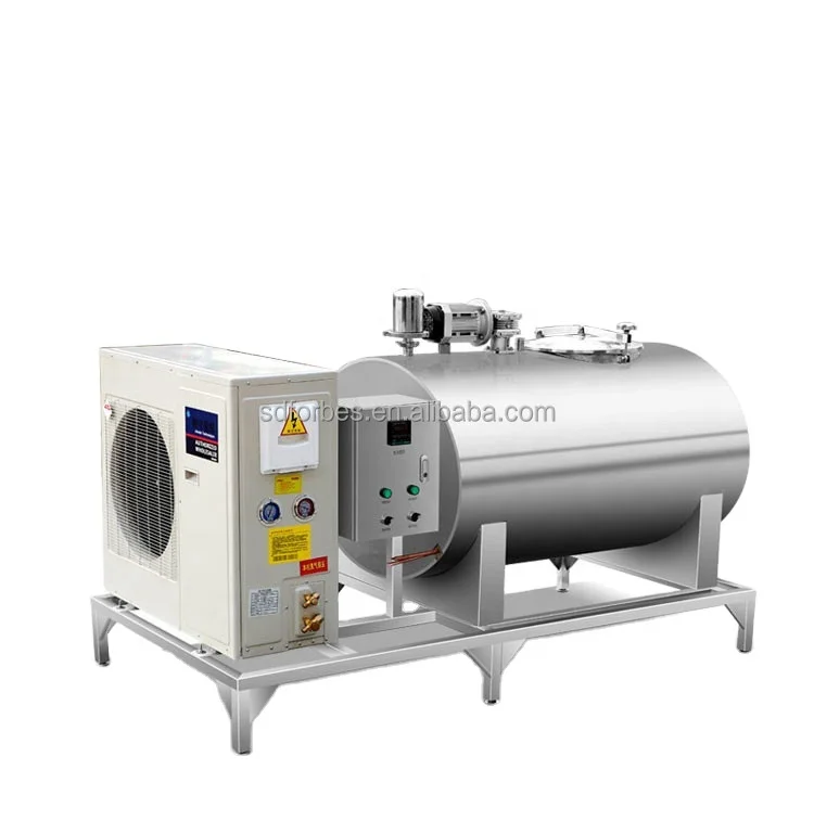100 300 500 600 1000 1500 Liter Milk Cooler Machine Milk Cooling Tank  Milk Cooling Tank Equipment