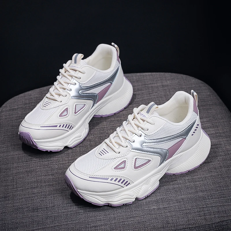 Wholesale hot fashion new white shoes women casual sport woman shoes summer comfortable skateboard whit shoes ladies for women