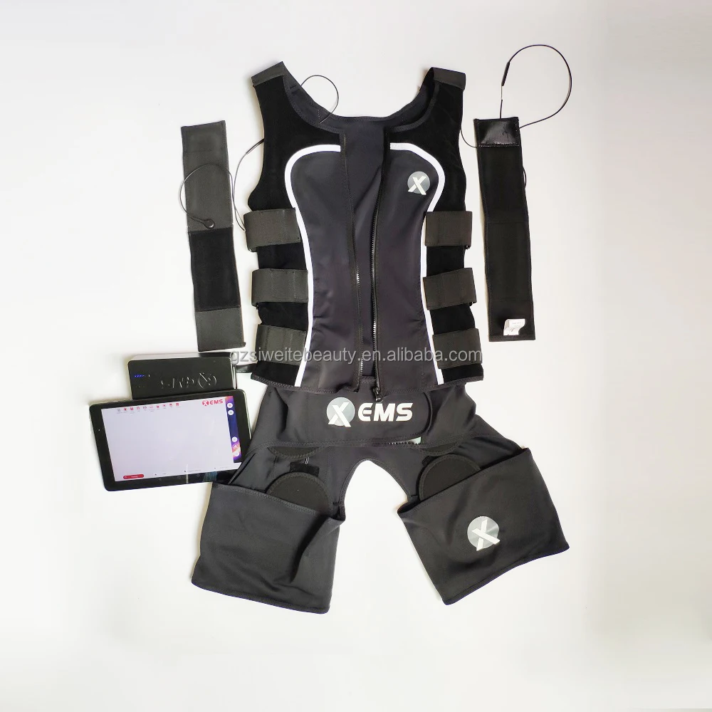 Electrode Muscle Stimulation For 20Min Ems Exercise Recovery Sport