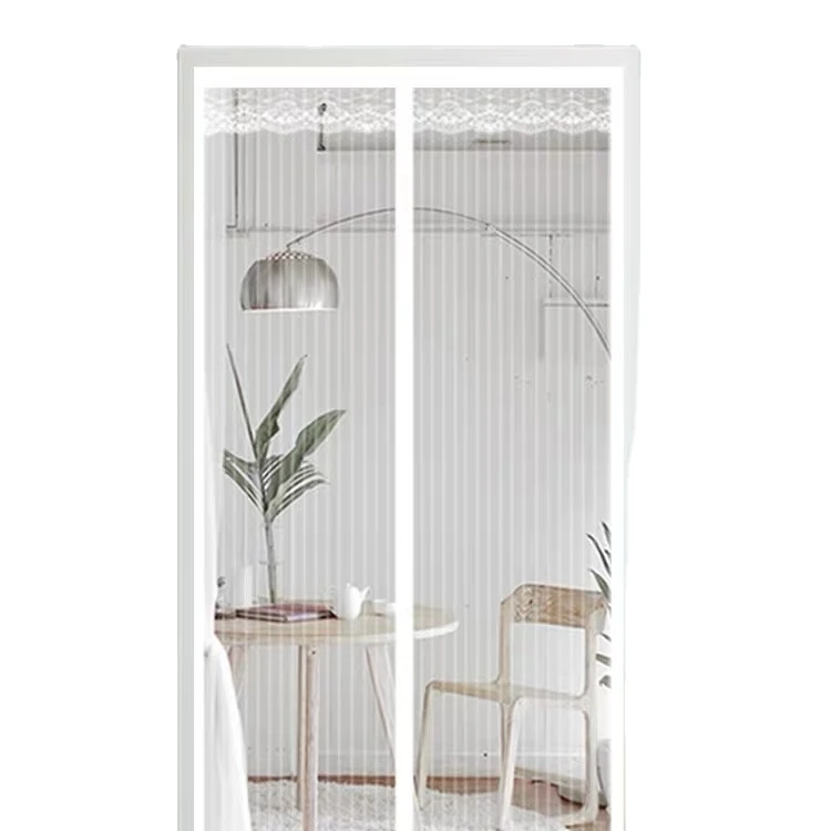 
2021 NEW PRODUCT FREE SAMPLE 90*210CM faster closing anti mosquito the magnetic strip is insect proof fiberglass polyester mesh 