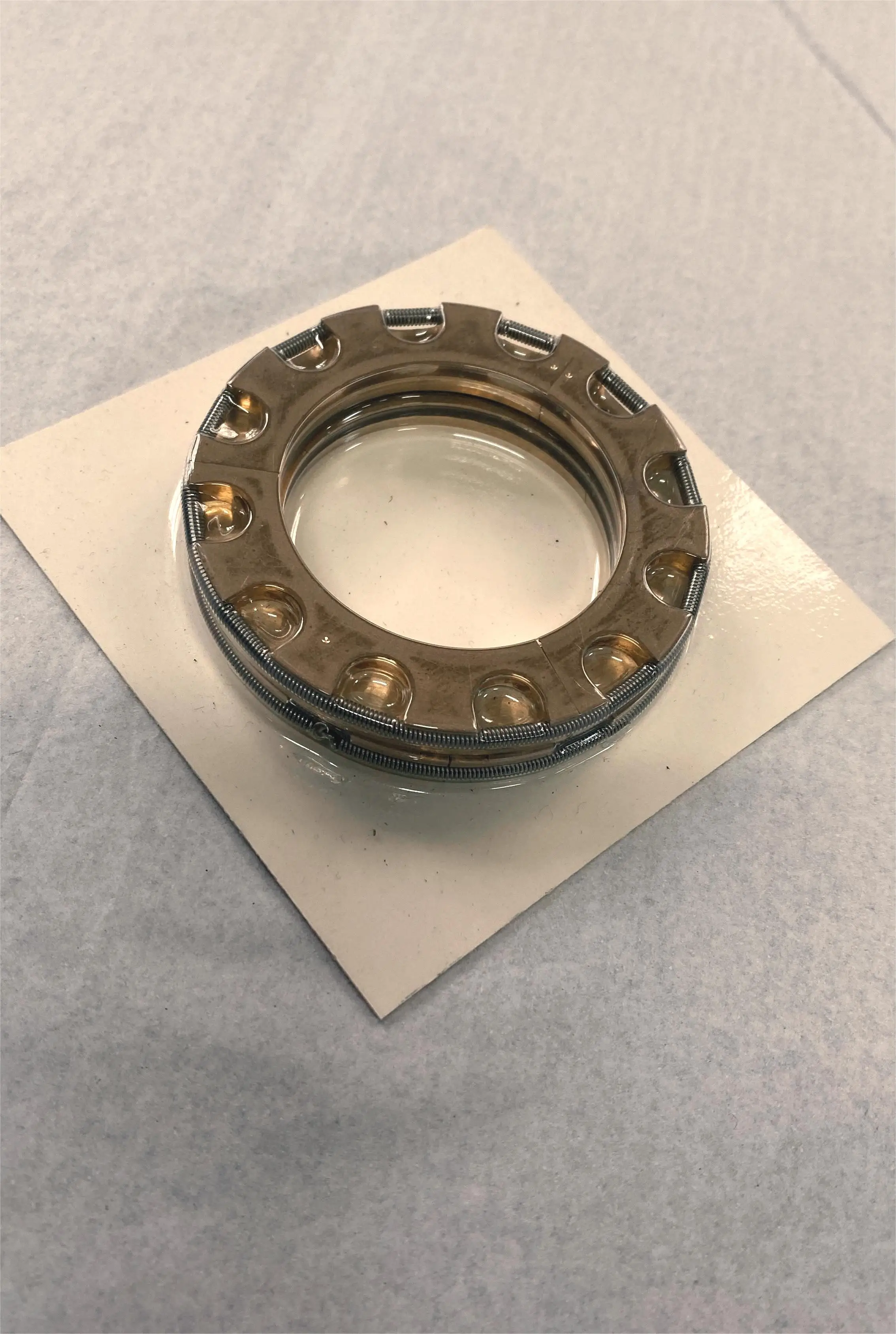 Custom Compressor Spare Parts Sealing Ring CNG Compressor Wiper Packing Ring Cnc Machining Micro Machining Polish Aluminum Drill