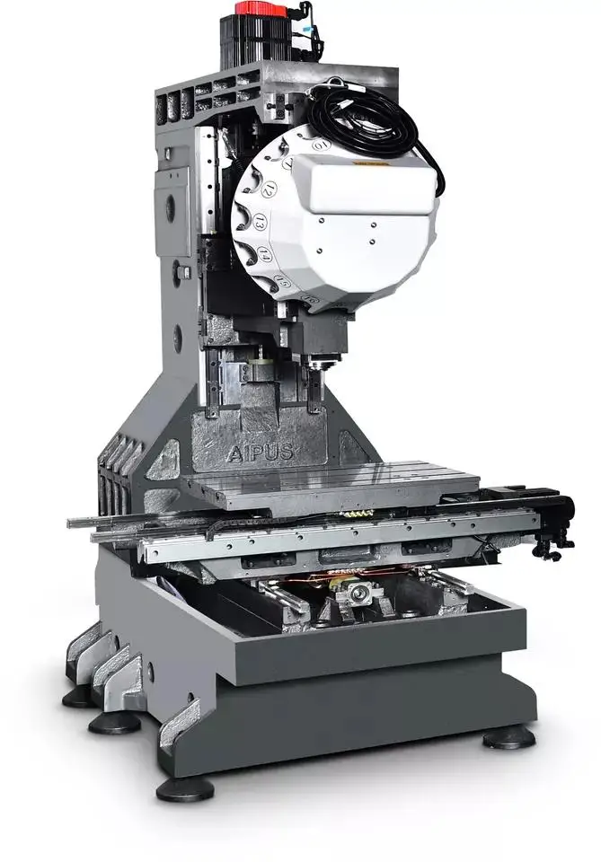 RY-T5 hot stamping mold Mobile phone precision parts processing 4-axis CNC engraving machine metal engraving