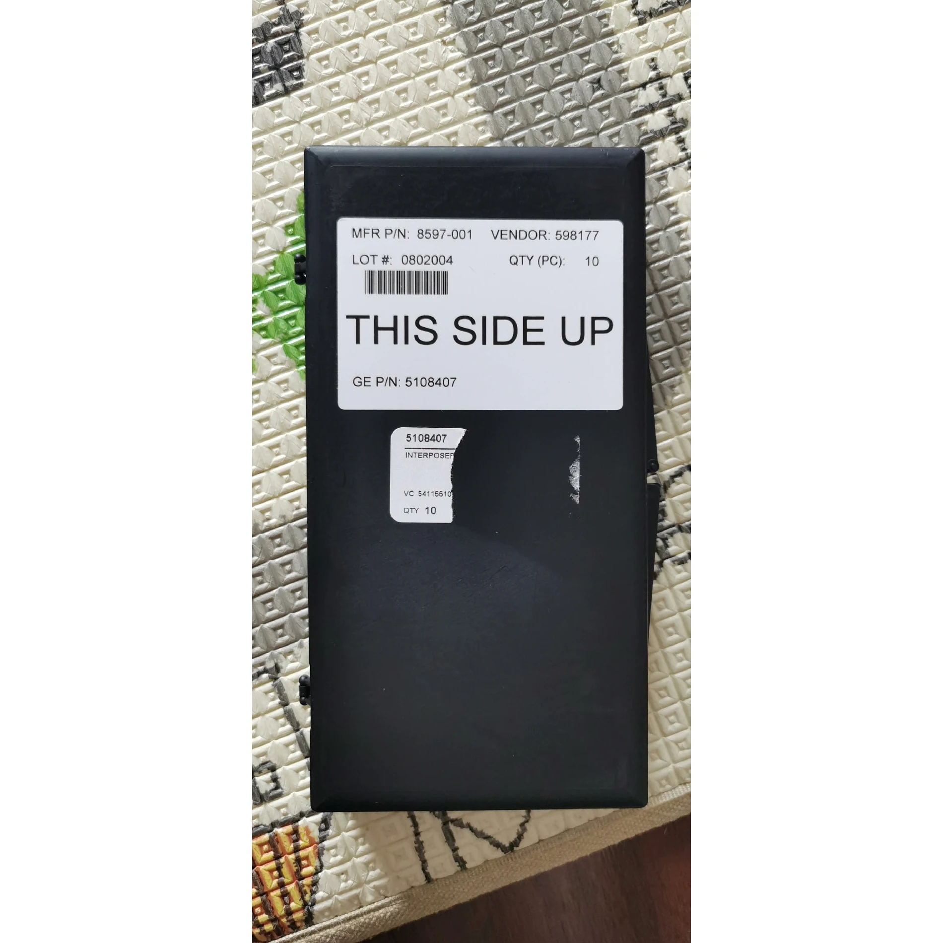 GE LightSpeed 64 Slice CT Scanner Parts P/N 5108407