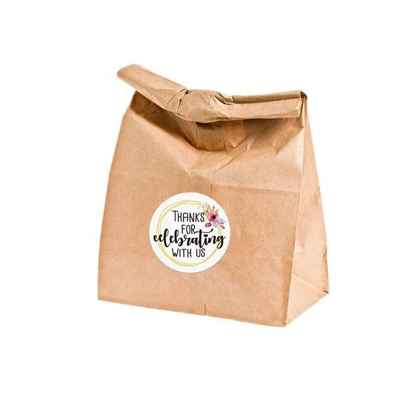 Craft Paper Bag Customize Paper Bags With Your Own Logo for Food