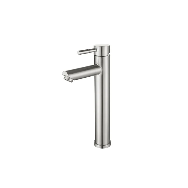 
High quality sus304 stainless faucet basin faucet brass chrome commercial kitchen faucet 