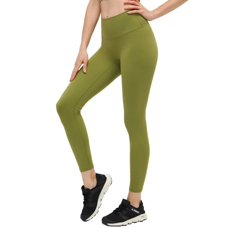 58 Colors High Waisted Softest Fitness Yoga Pants Stretchy Sweat Wicking Tights Women Gym Yoga Leggings