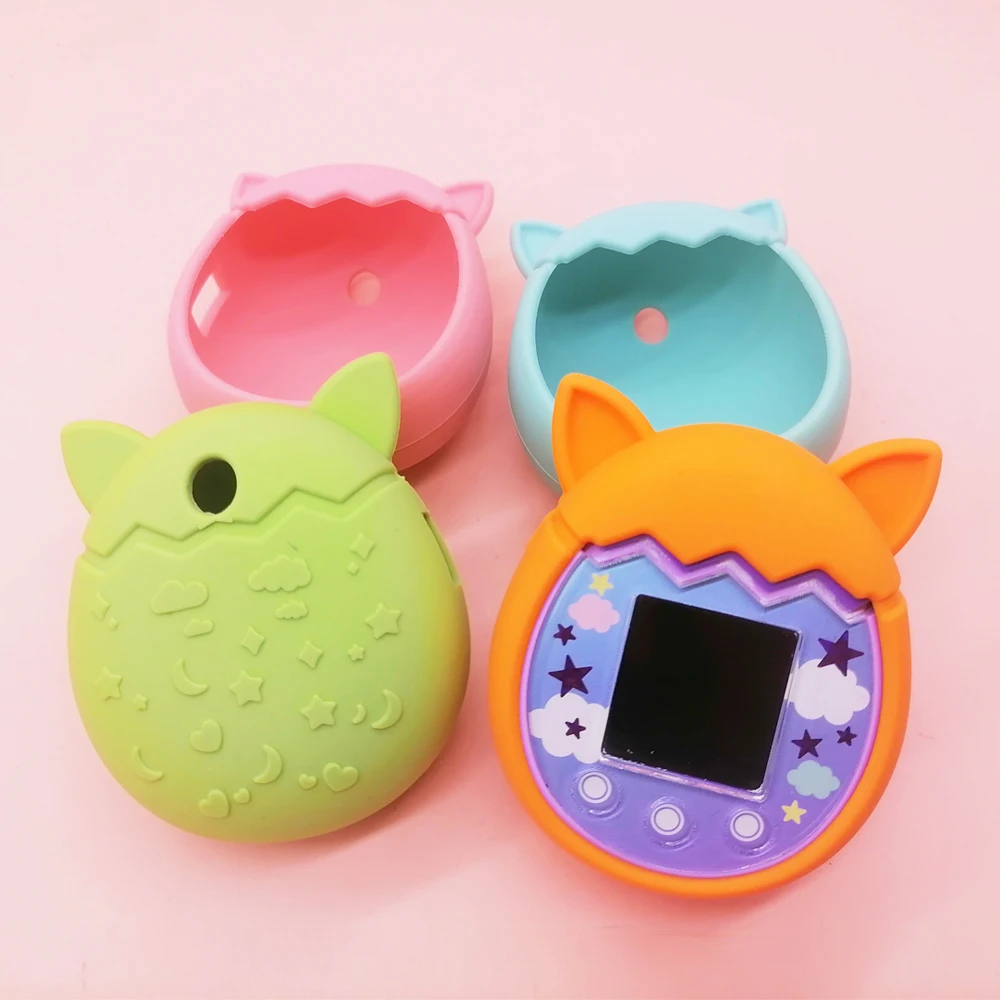 New Soft Silicone Cute Protective Travel Storage Cover Case Sleeve for Virtual Cyber Pet Game Toy