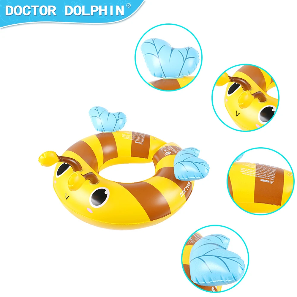 BEE Waist Ring Beach Float For Kids Summer Toys Inflatable Floating Island
