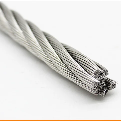 1-40mm  ss304 ss316 No Magnetic Stainless Steel Wire Rope cable