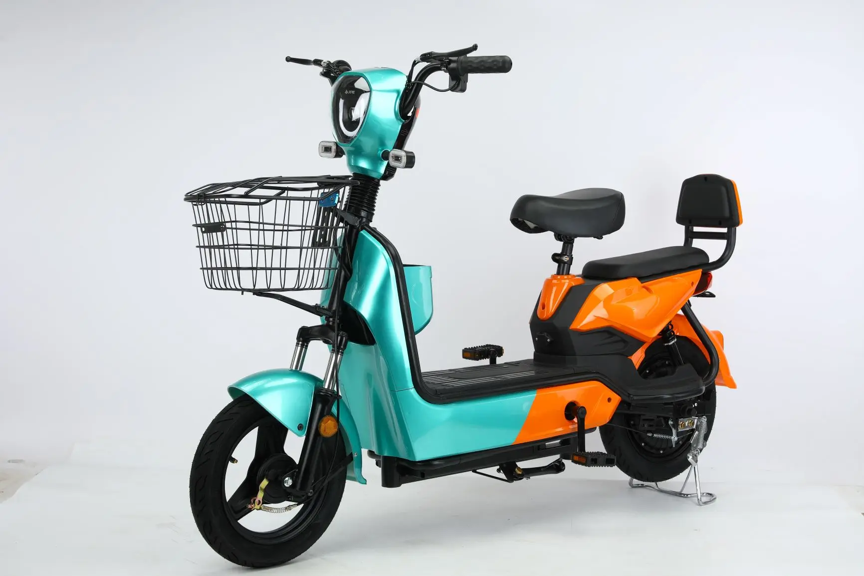 Fully Suspended Electric Unicycle Cargo Electric Bicycle with down Tube Lead-Acid Battery and Rear Hub Motor Electronic Cycle