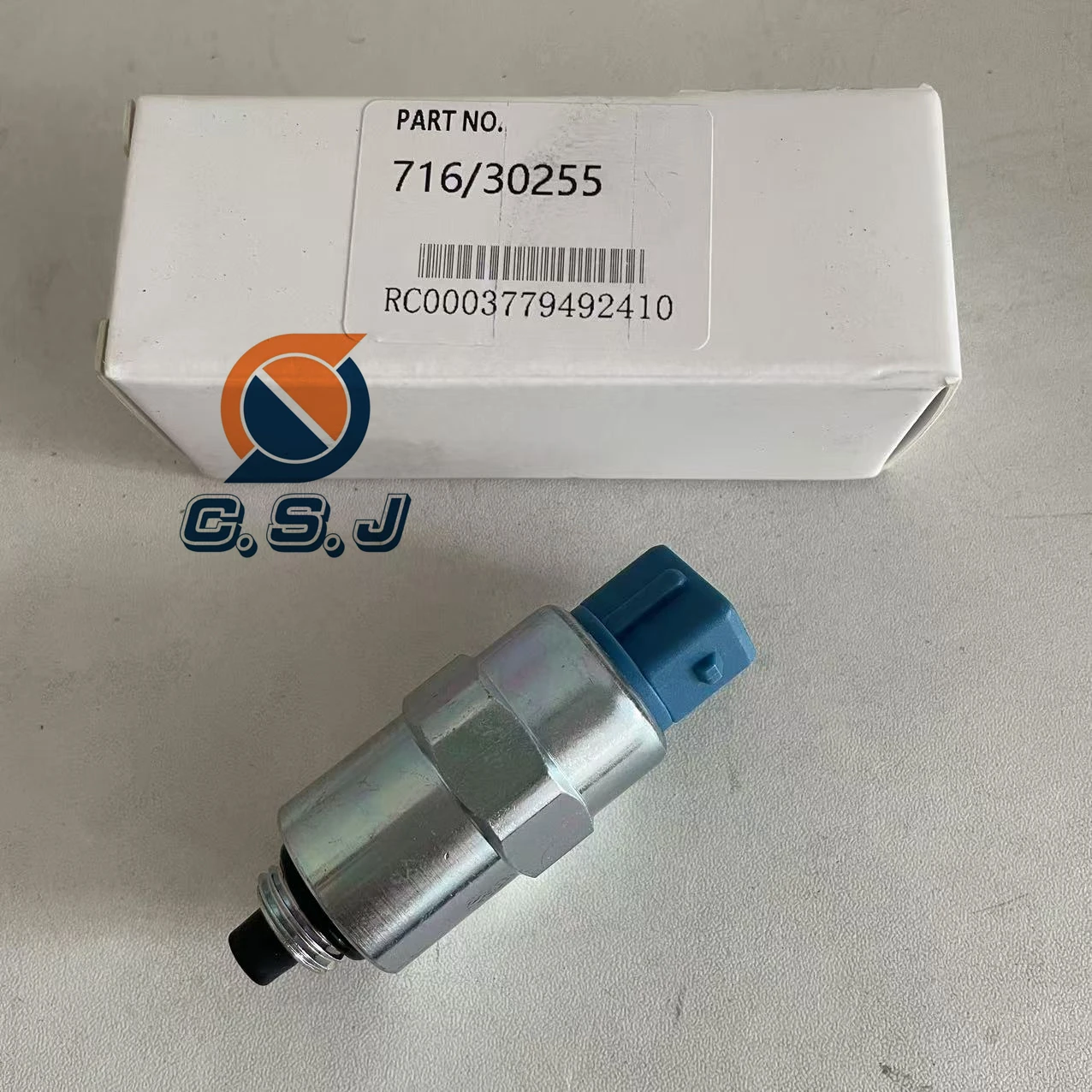 Fuel Pump Solenoid Valve 716/30255 For JCB 3CX 4CX 5CX 3DX 2CX 2CXL Backhoe Loader 12V 24V 71630255 716-30255 716 30255
