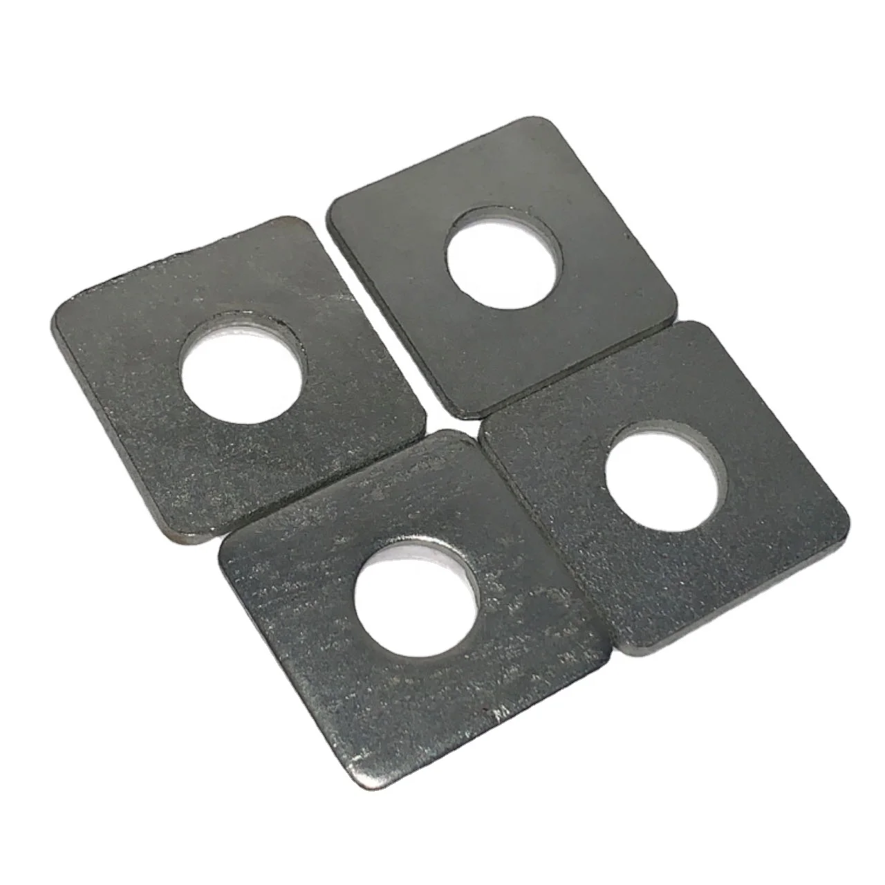 High Strength Carbon Steel Large square washer Galvanized Blue Zinc Square Washer