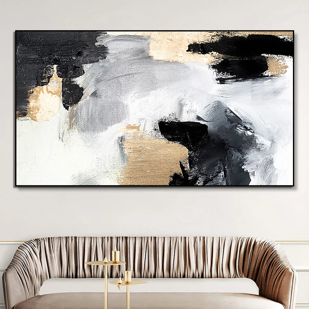 Luxury Abstract Painting Wall Art Decoration Hot Sale Abstract Arts Oil Painting For Living Room