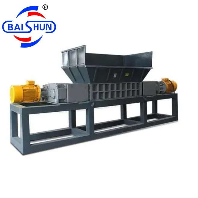 Китай дешевая цена металлический ПВХ полипропиленовый файл пластиковая переработка отходов шинный измельчитель для продажи