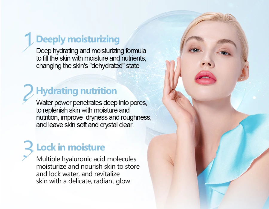 Serum korean anti age Moisturizing Repairing hyaluronic acid Skin Care Facial Face Ampoule Serum Set private label