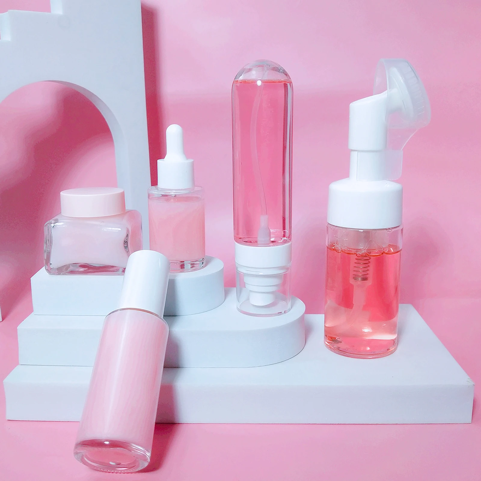 Beauty Cosmetics Private Label Skin Care Products Deep Cleansing Anti-Aging Lightening Moisturizing Watermelon Skin Care Set