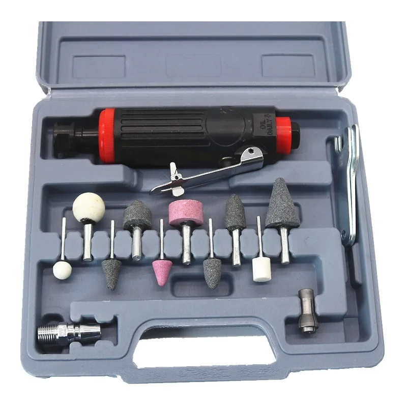 Набор для шлифовки под углом 1/4 дюйма, мини-шлифовальная машина, набор для шлифовки под углом, инструменты для ремонта автомобильных шин, пневматический шлифовальный станок