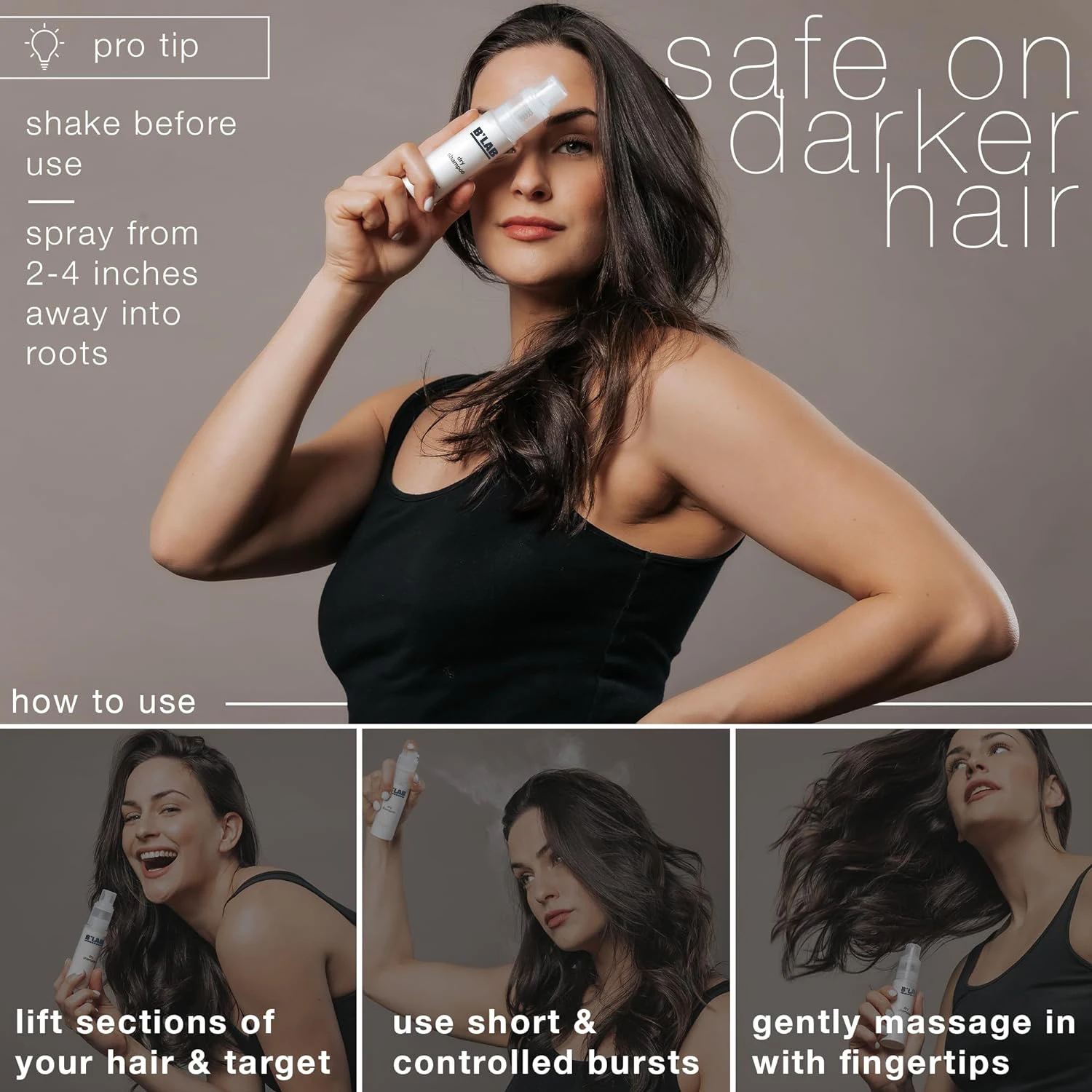OEM/ODM Dry Shampoo Powder Volumizing, Frizz-Removing Powder Dry Shampoo Easy to Use By Yourself at Home