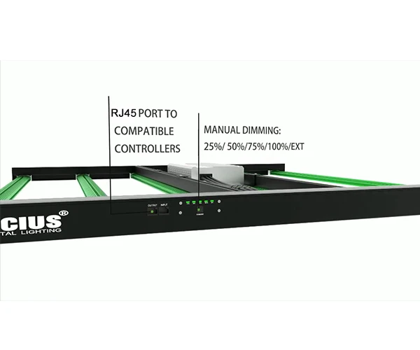 Everlight Dimmer 6bars Lm301h 600W Full Spectrum LED Grow Light Bar Knot and Control Port Waterproof Aluminum IP65 Led 800 S 800