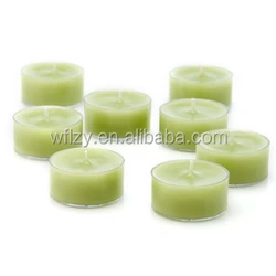 Plastic round shape candlle cup