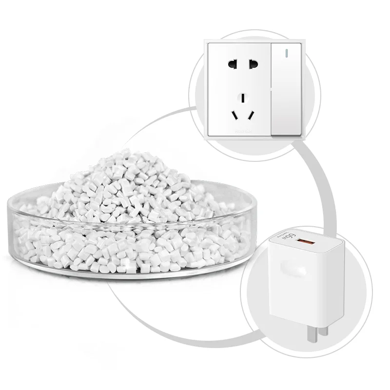 Transparent PC Pellets 100% Virgin granule flame retardant makrolon pc resin  for injection molding