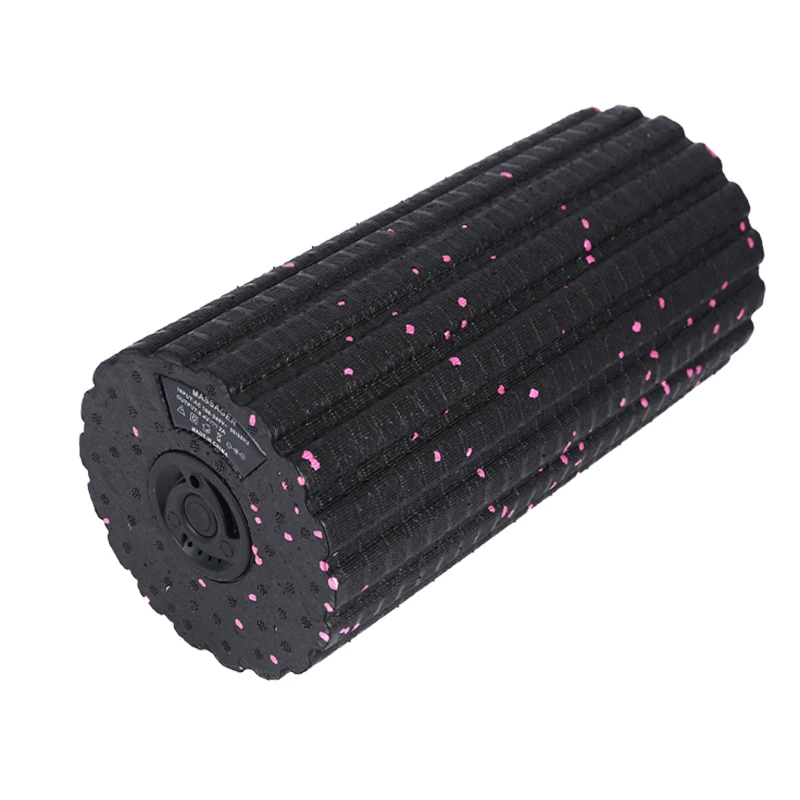 High Intensity Vibration 4 Speed Pilates Gym Yoga Massager Electric Vibrating Foam Roller