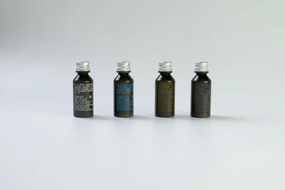 Wholesale luxury clear plastic cosmetic body lotion bottles hotel square round shape empty shampoo bottle for hotel