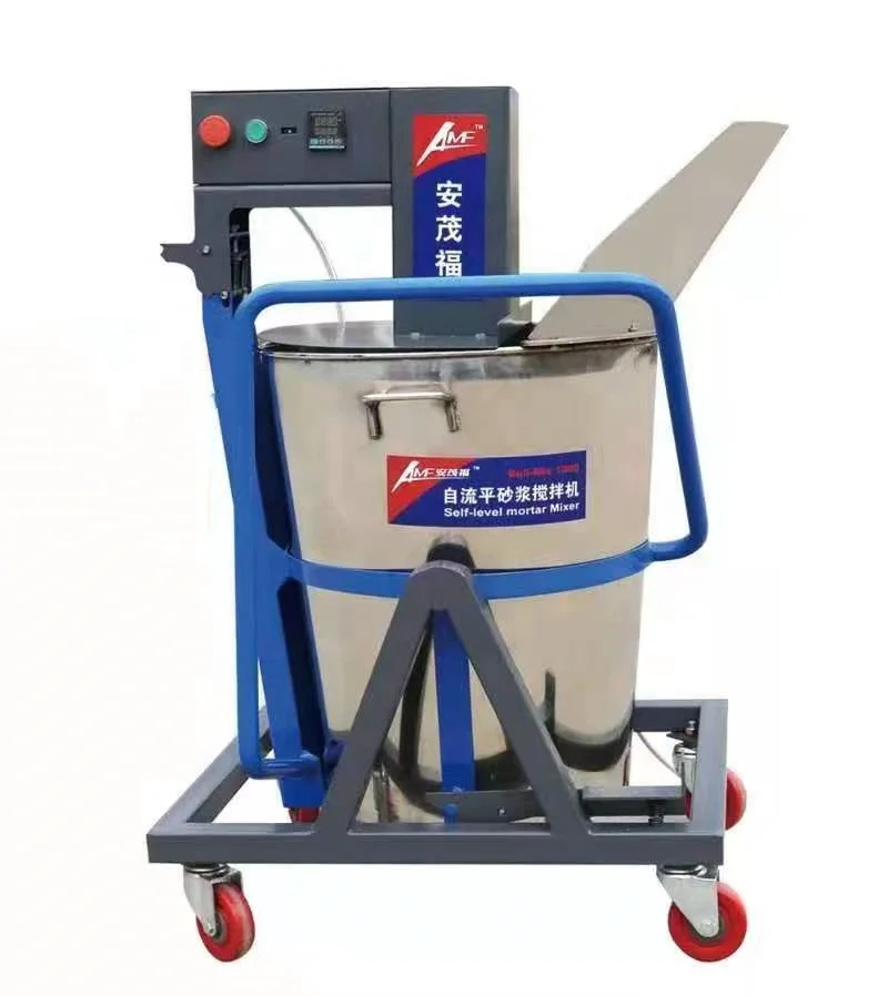 Прямая поставка с завода бетономешалка портативный Электрический самовыравнивающийся смеситель для цемента