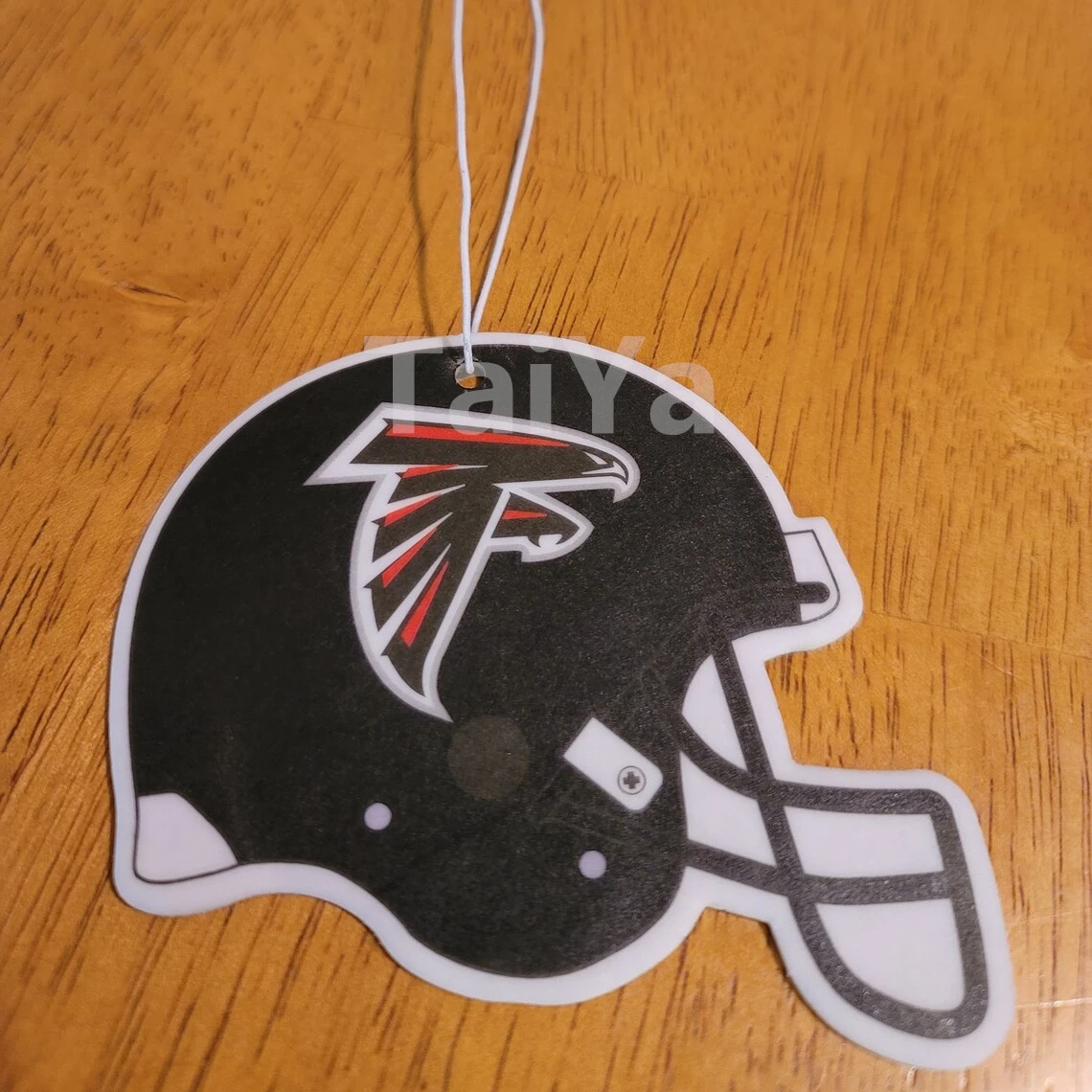 Custom High Quality best price Car Accessory Charm NFL Football Helmet Car Air Freshener all 32 team Fragrance Paper Car Perfume