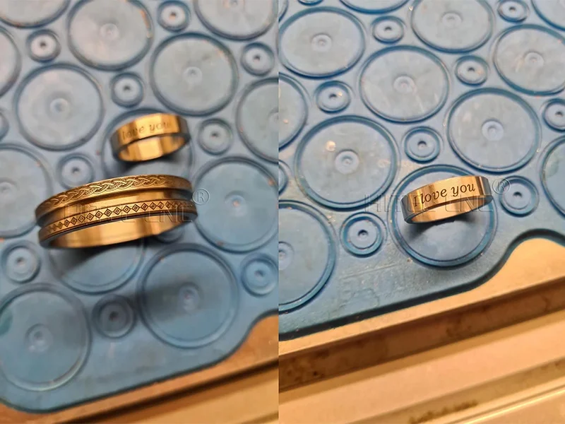 50W-100W Jpt mopa M7 fiber laser engraver etching stone relief deep engraving gold silver pedant color marking stainless steel