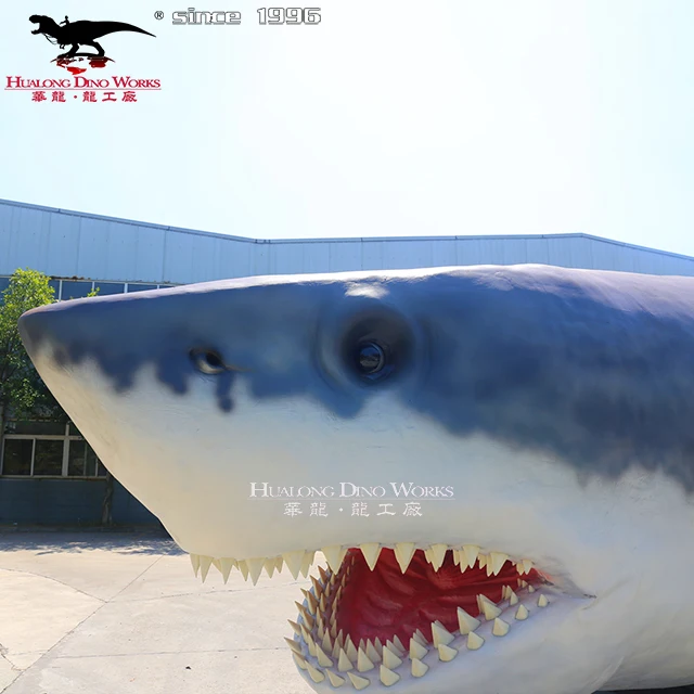Amusement Park High Quality Simulation Animatronic Shark  for Sale
