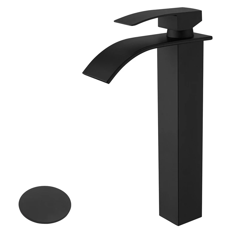 High Quality Bathroom Basin Faucet with Pop Up Drain Vanity Mixers Tap Deck Mounted Sink Mixer Water Tap