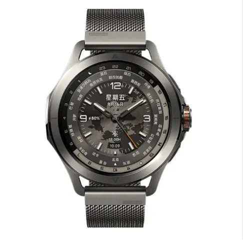 Fashionable Xiaomi Watch S4 Sport Independent ESIM communications, dual-band five-star GNSS positioning, support for offline map