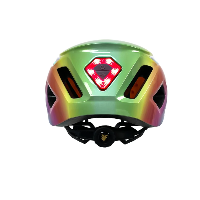 SHENZHEN Manufacturer hotsales NEW 5 LED modes children bicycle helmet lights kid bicycle
