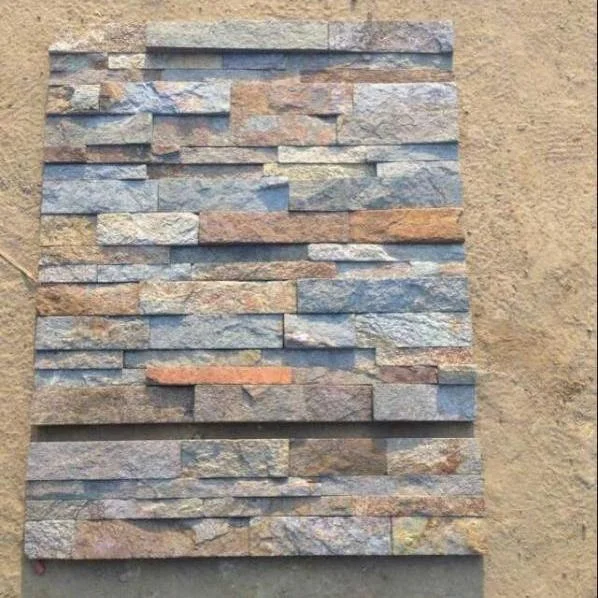 China Manufactory rusty sandstone slate stacked culture stone