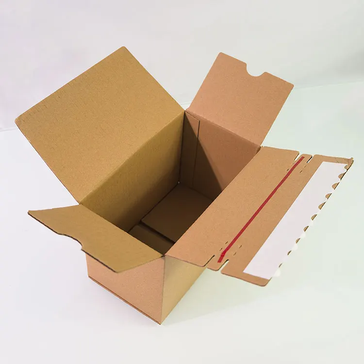 Premium Pack Mailing Box Zipper Cardboard Boxes China Wholesale Gift Cardboard mailer box with adhesive