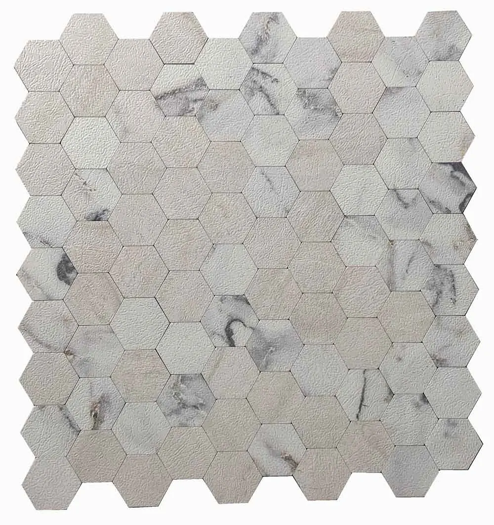 Home Wall Decorative High Quality Mosaic Tile Ink Jet Hexagon Peel and Stick Tile Wall Mosaic Tiles