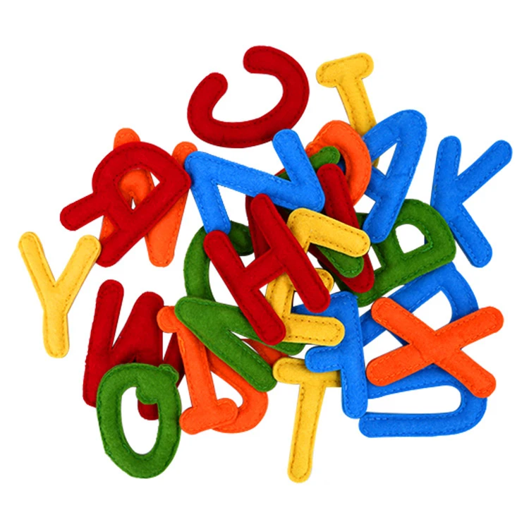
Educational student crib felt craft toy alphabet for kids in home 