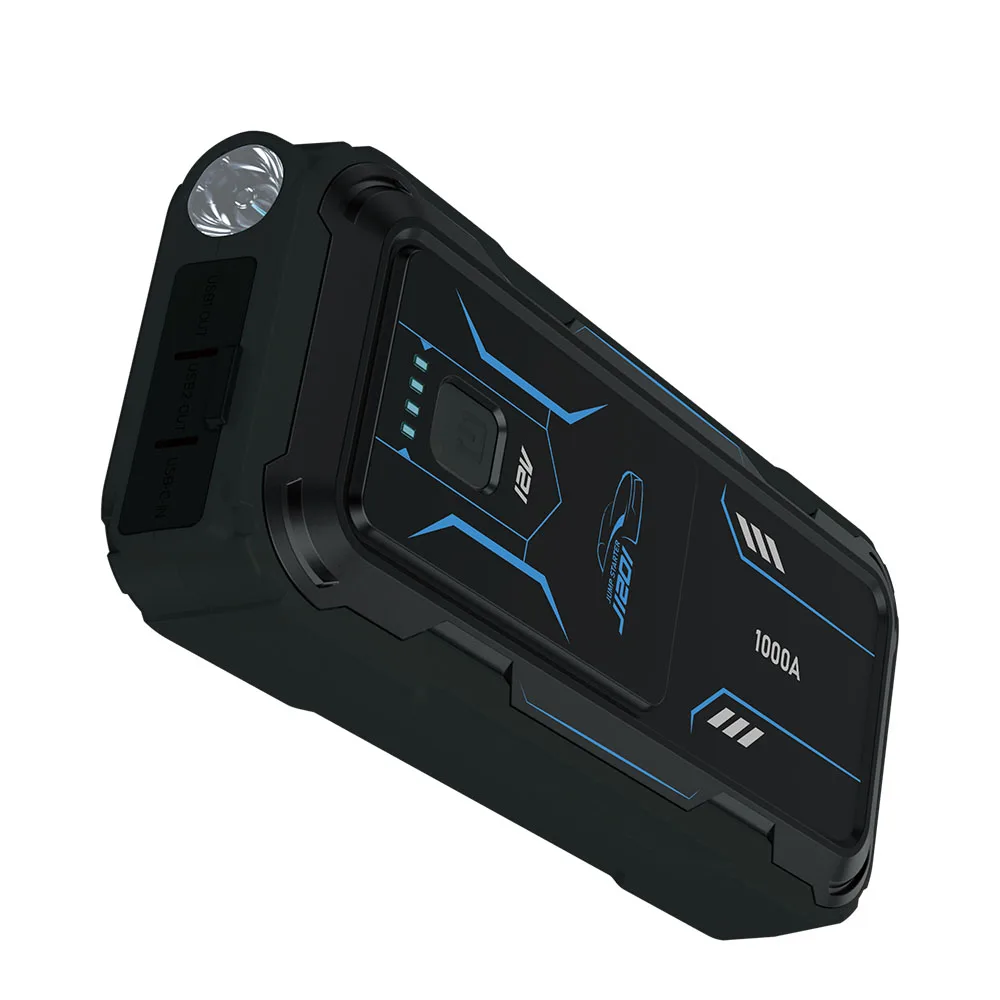 Powerbank Car Jump Starter 3000A Peak 24000Mah 12V Lithium Portable Battery Jump Starter with LED Light