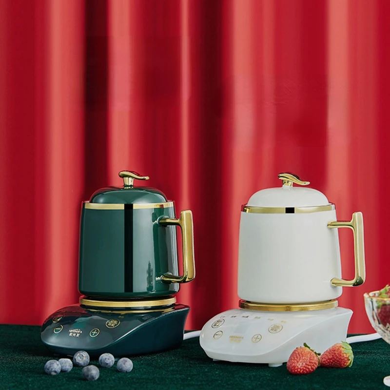 Household Touch High-value Health Cup Mini Electric Health Pot Ceramic Kettle Multifunctional Retro Ceramic Electric Stew Cup